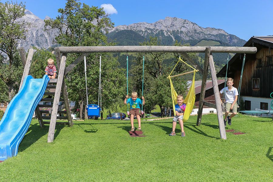 Leogang Ferien Bauernhof Sommerurlaub Kinder 6518